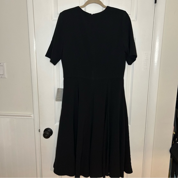 Gal Meets Glam Edith City Crepe Fit & Flare Midi Dress - Picture 12 of 15